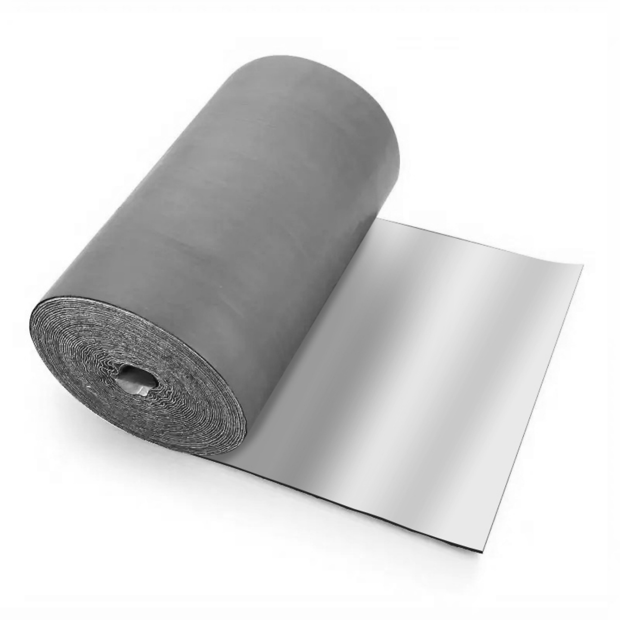 2PCS 19.69 in. × 393.7 in. Waterproof Sealing Tape with High Temperature Resistance in Silver